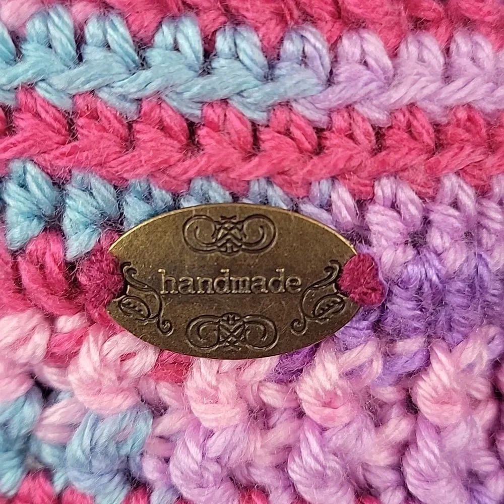Handmade knitted beanie One Size - Picture 2 of 6